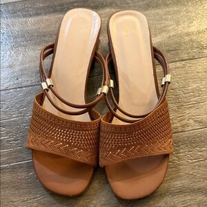 Elegant Brown Women's Sandals